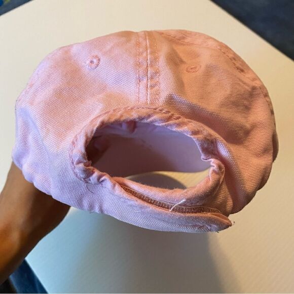 CARHARTT Kids girls pink adjustable hat cap 100% cotton-OS - Picture 6 of 6